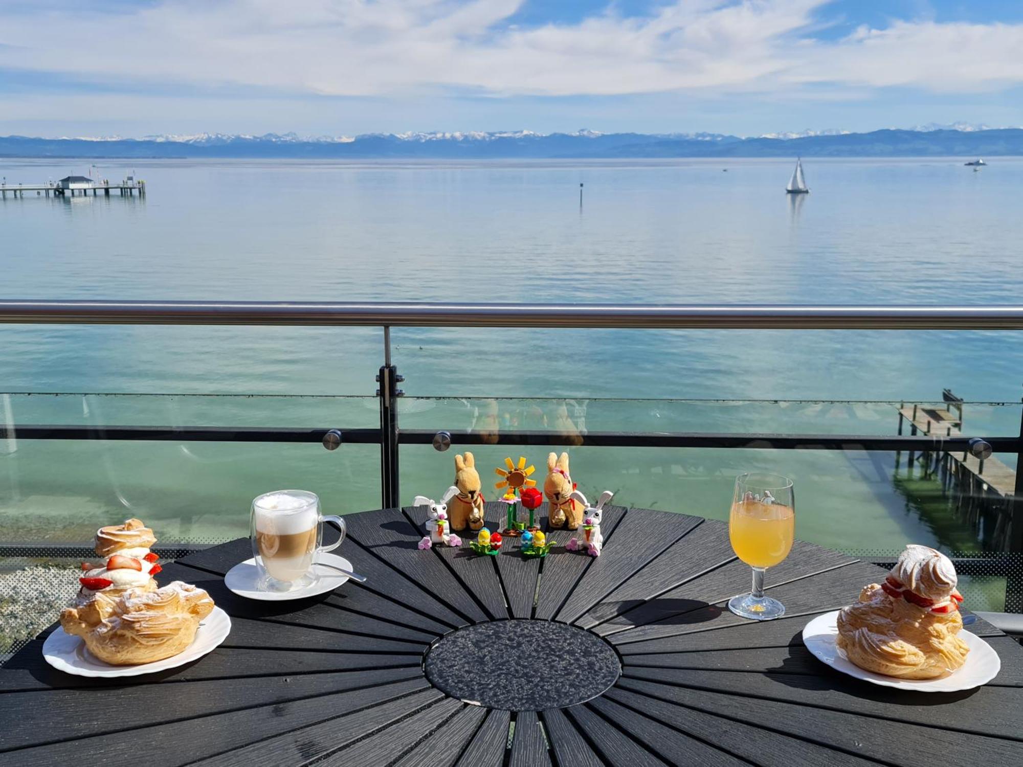 Birkhofer See Geniessen - Aparthotel Am Bodensee Immenstaad am Bodensee Bagian luar foto